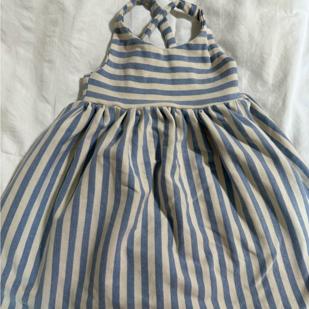Blue and White Sundress